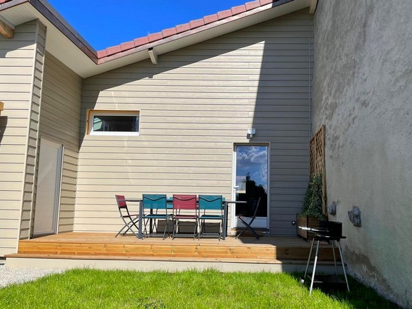 Gîte de l'Atelier : Terrasse